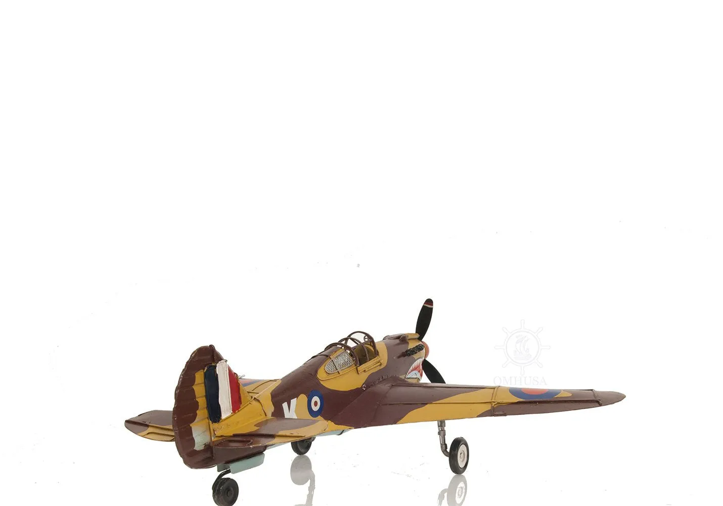 1941 Curtiss Hawk 81A Metal Handmade Scaled Model