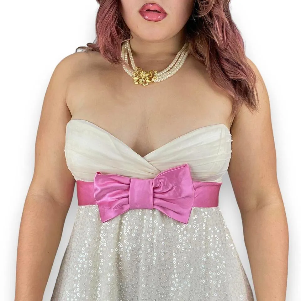 2000s Betsey Johnson Silk Dress (M)