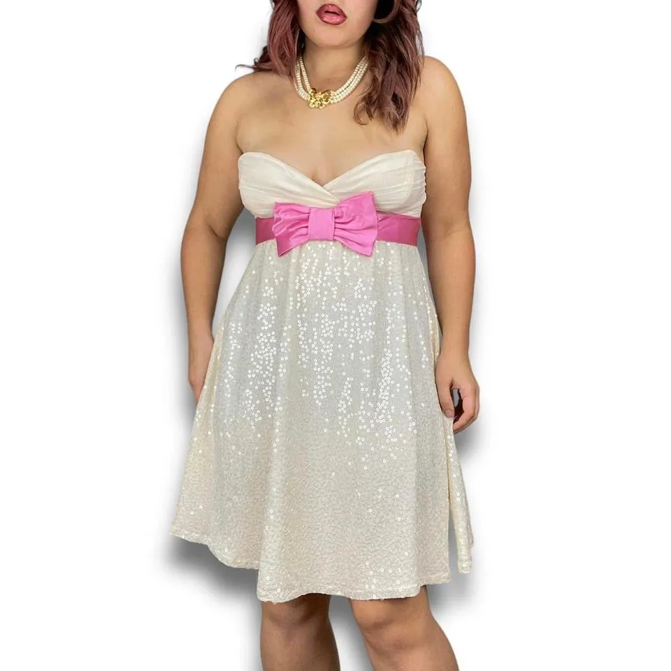 2000s Betsey Johnson Silk Dress (M)