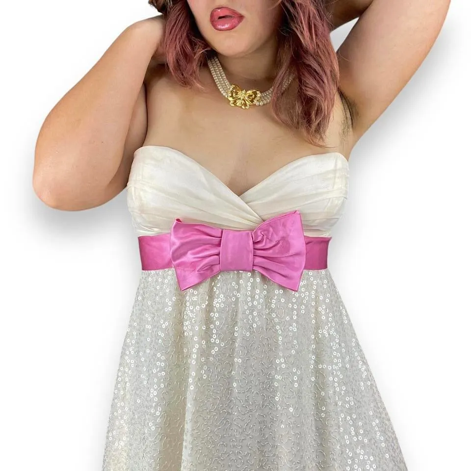 2000s Betsey Johnson Silk Dress (M)