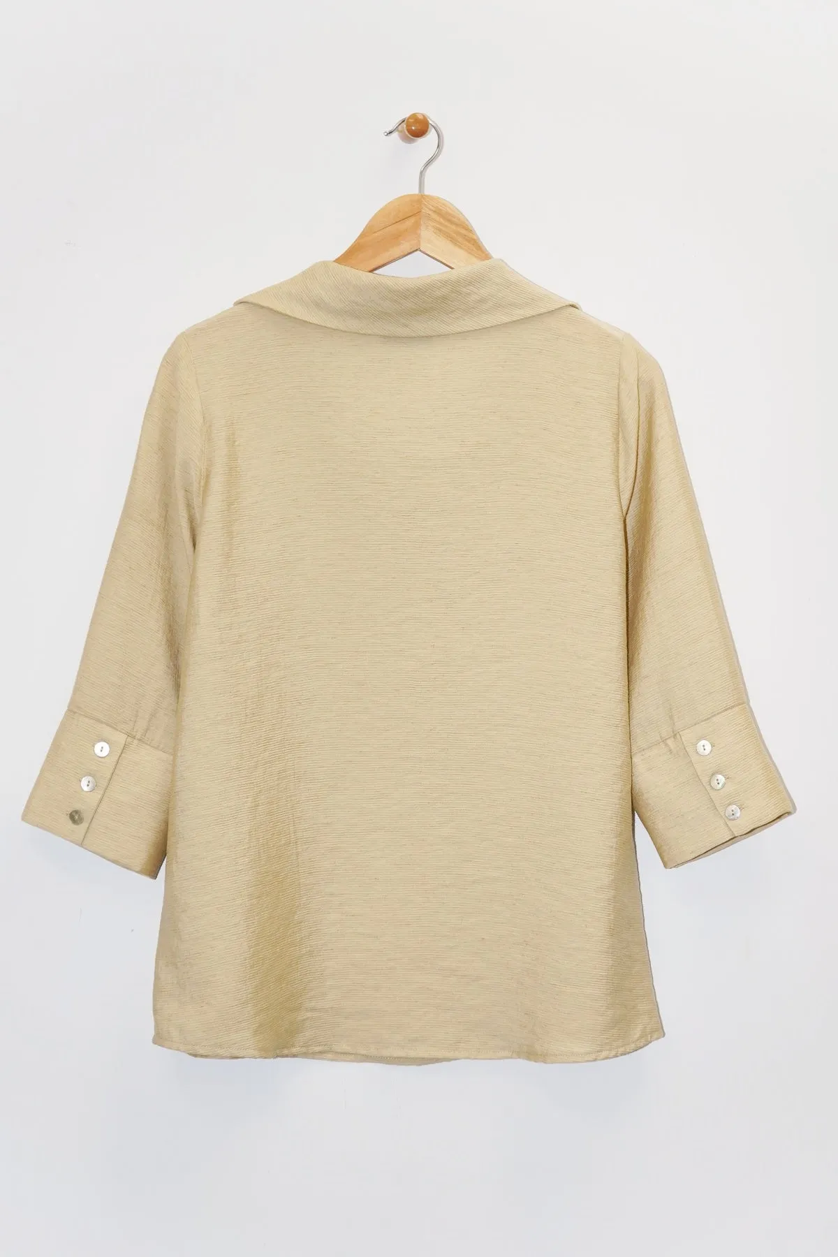 26" Textured Short Cowl Tunic