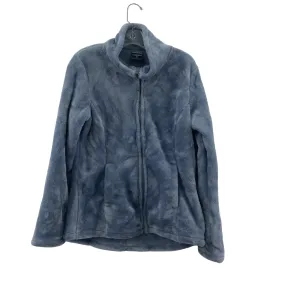32 Degree Heat Women's Fuzzy Fleece Blue Polyester Jacket M Preowned