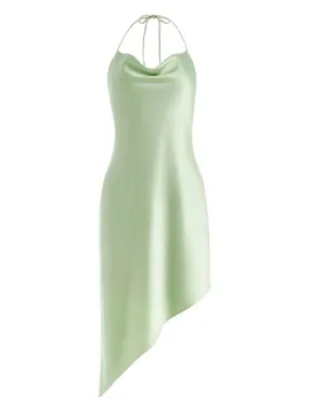 Alice   Olivia Harmony Asymmetric Slip Dress