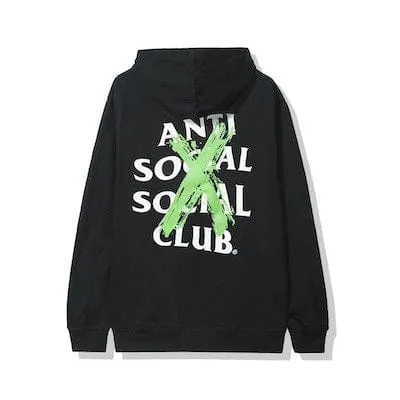 Anti Social Social Club Cancelled Remix Hoodie (FW19) Men's Black