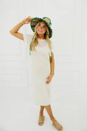 Any Occasion Midi Dress - Oatmeal