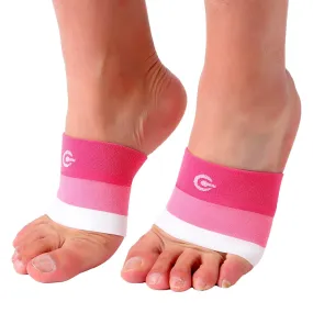 Arch Compression Sleeve PINK/PINK/WHITE
