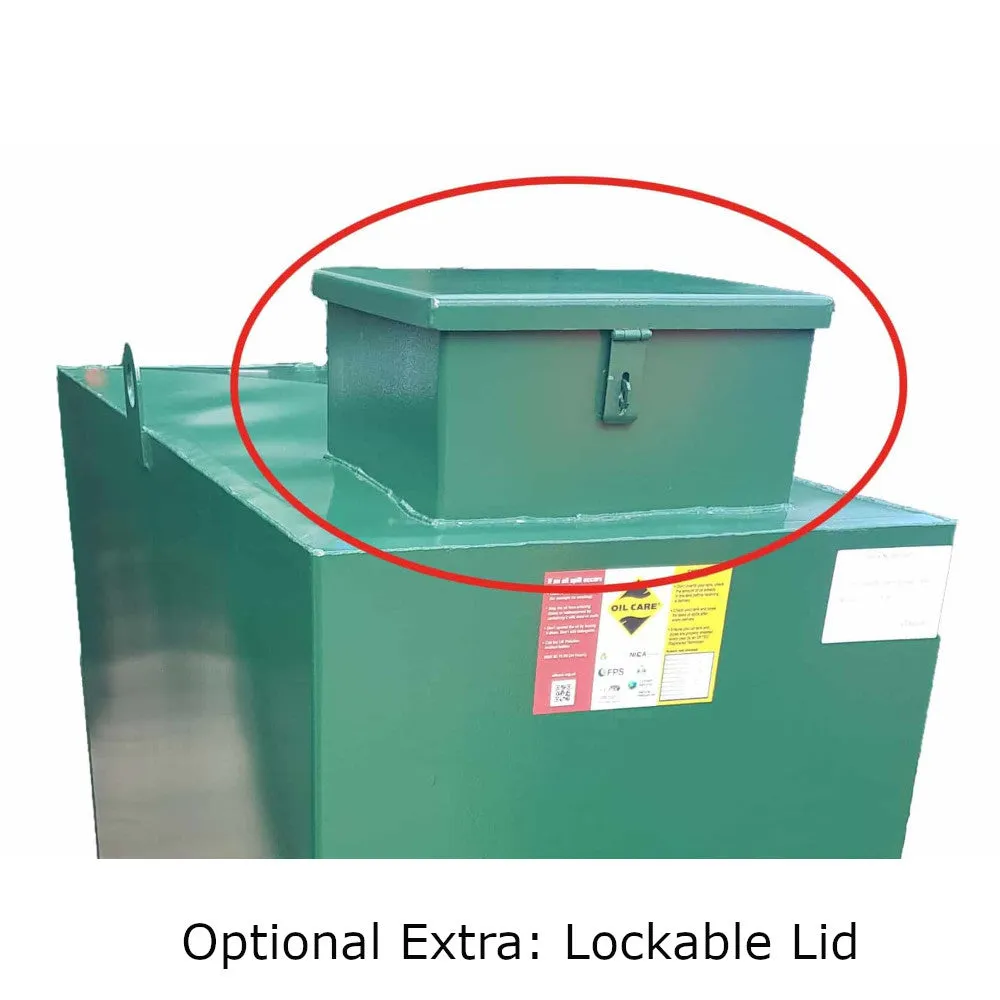 Atlantis 1800 Litre Steel Bunded Oil Tank