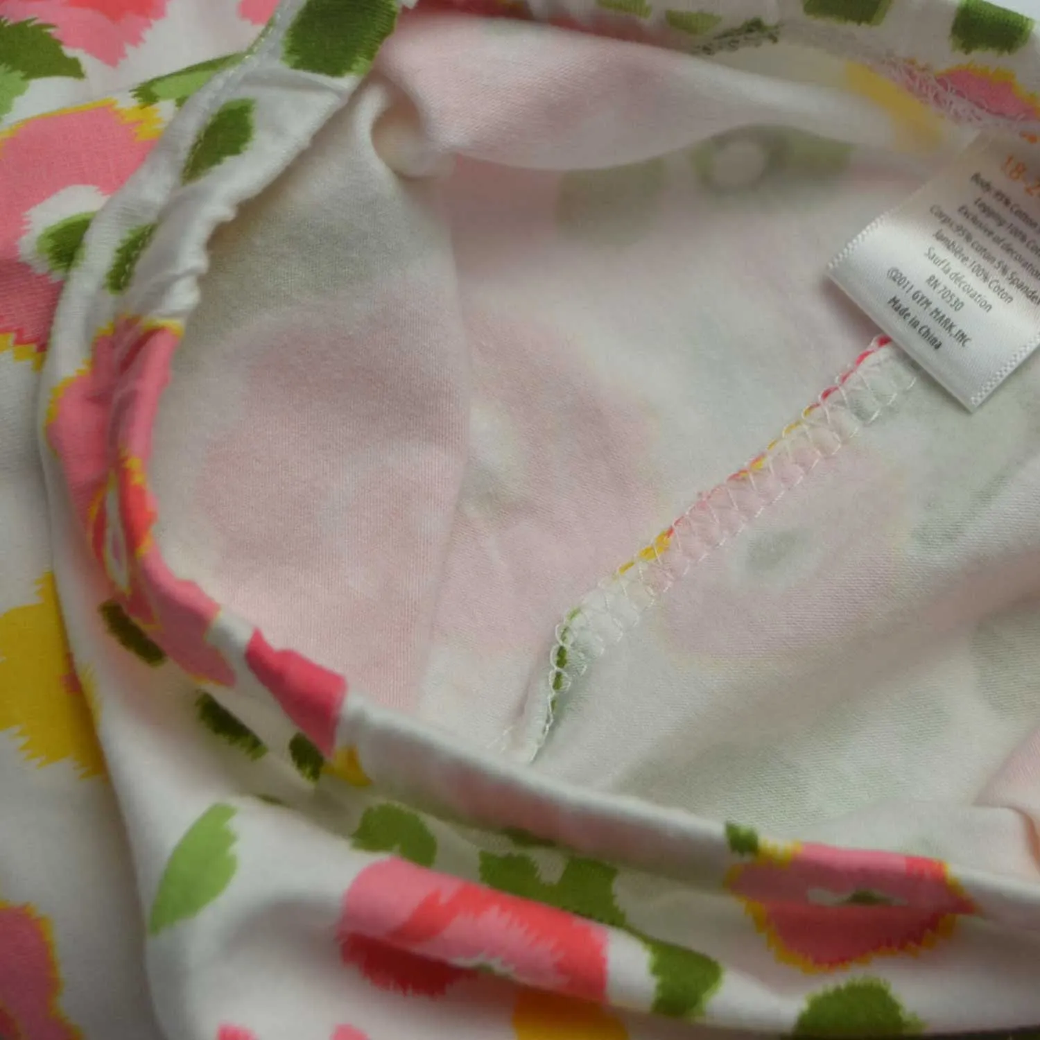 Baby Leggings | Pants | Floral Print | Age 6 - 24M | 2D