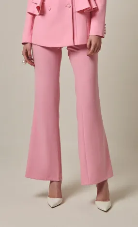 Baby Pink Bootcut Trouser