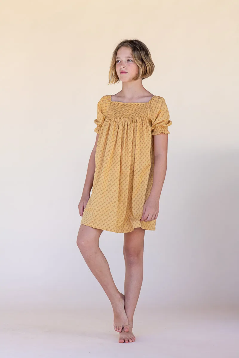 Babydoll Dress - Yellow