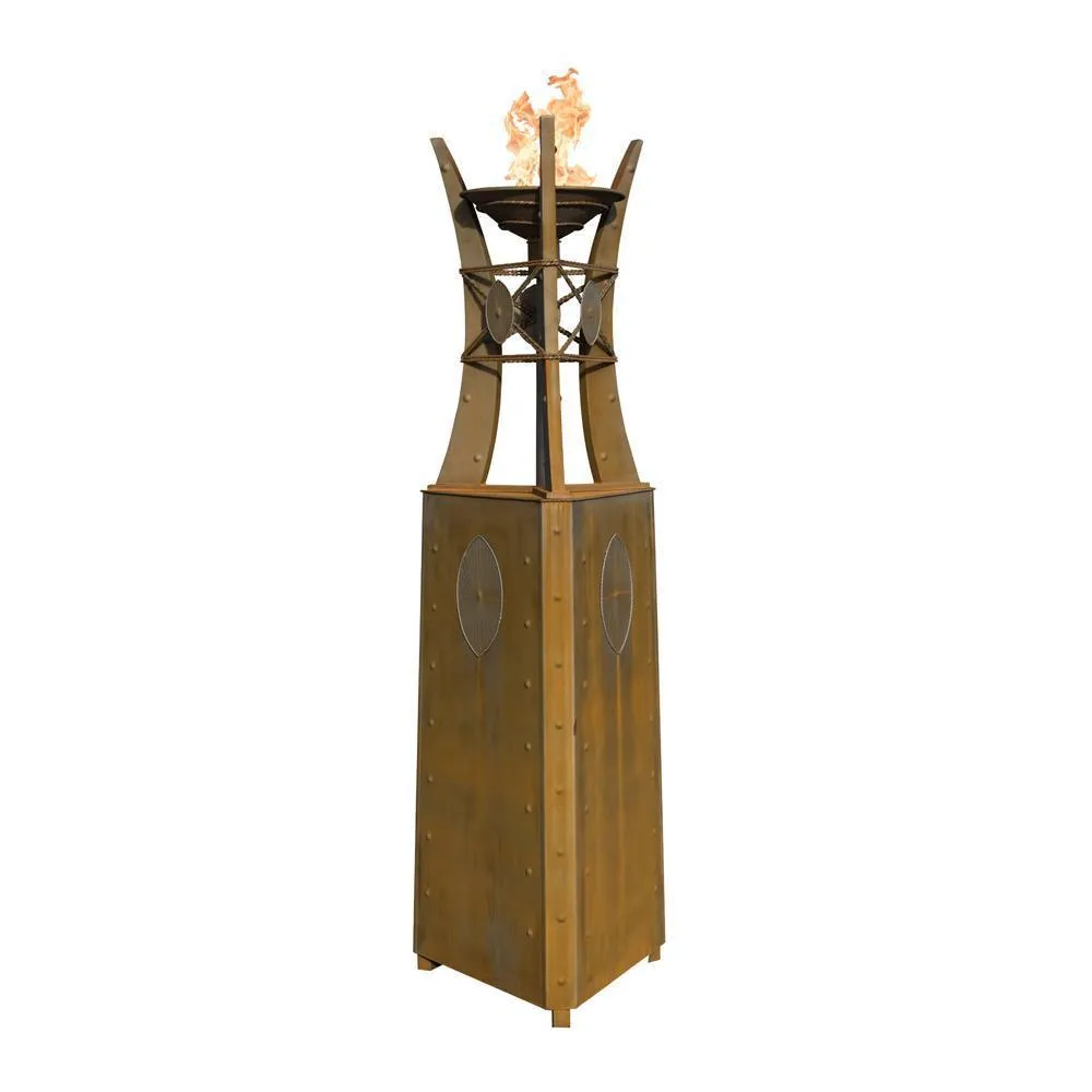Bastille Fire Tower – Corten Steel