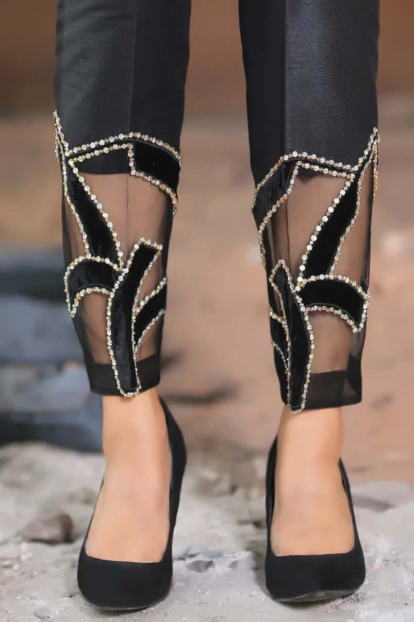Black Flame Trousers