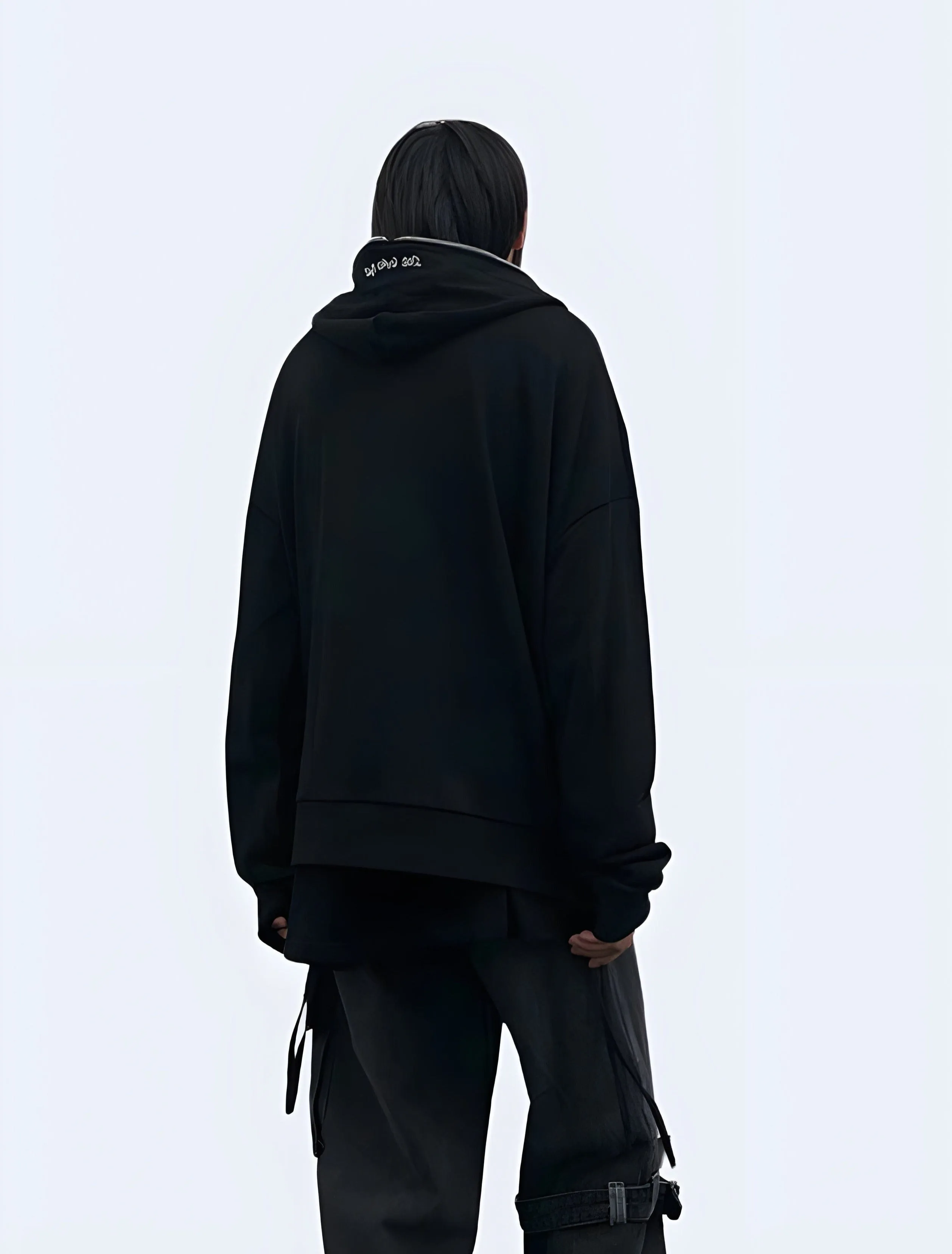 Black Grunge Hoodie