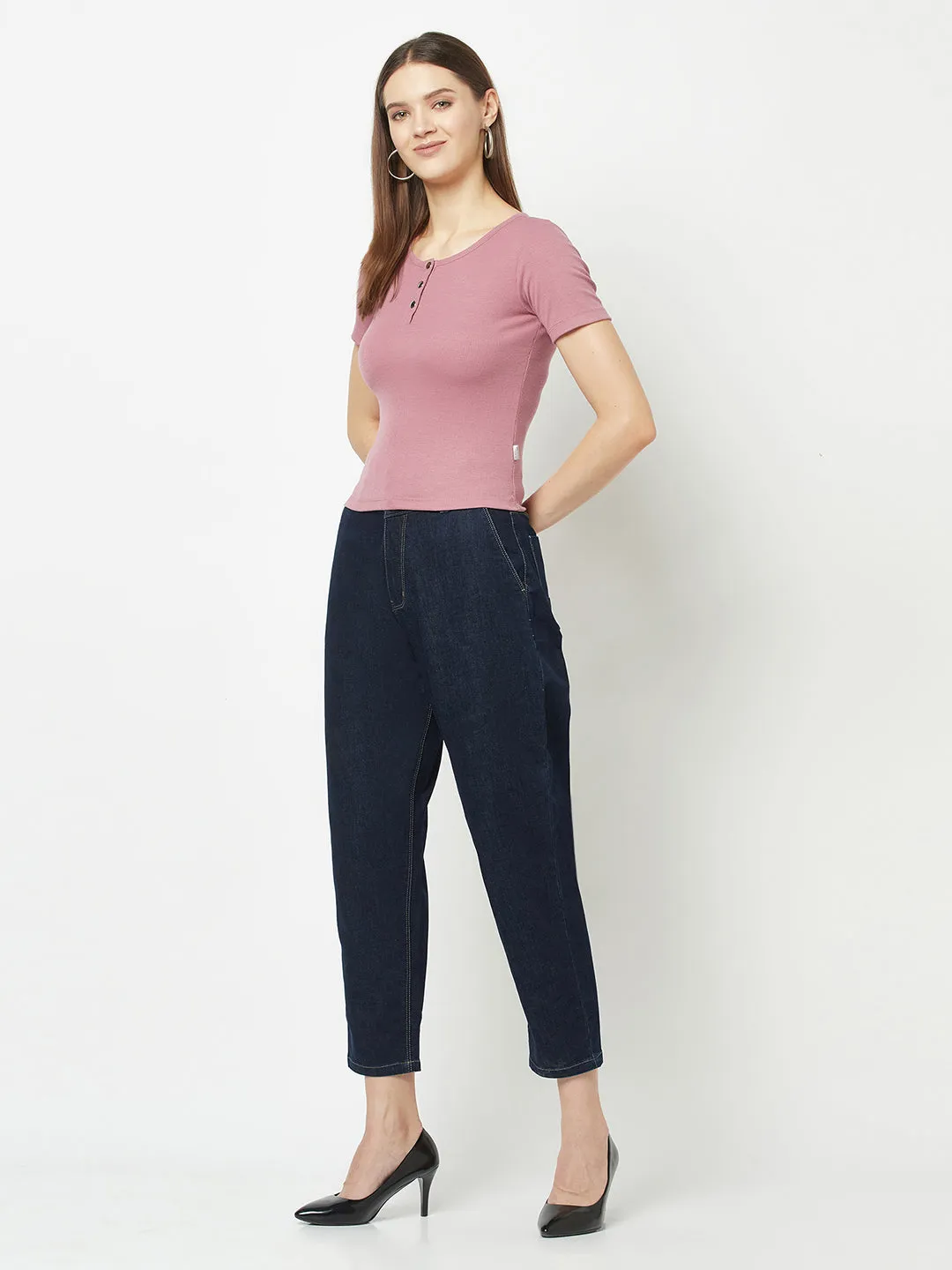 Blue Mom Jeans