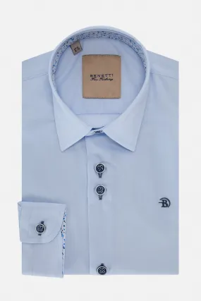 Boys Leo Sky Blue Shirt