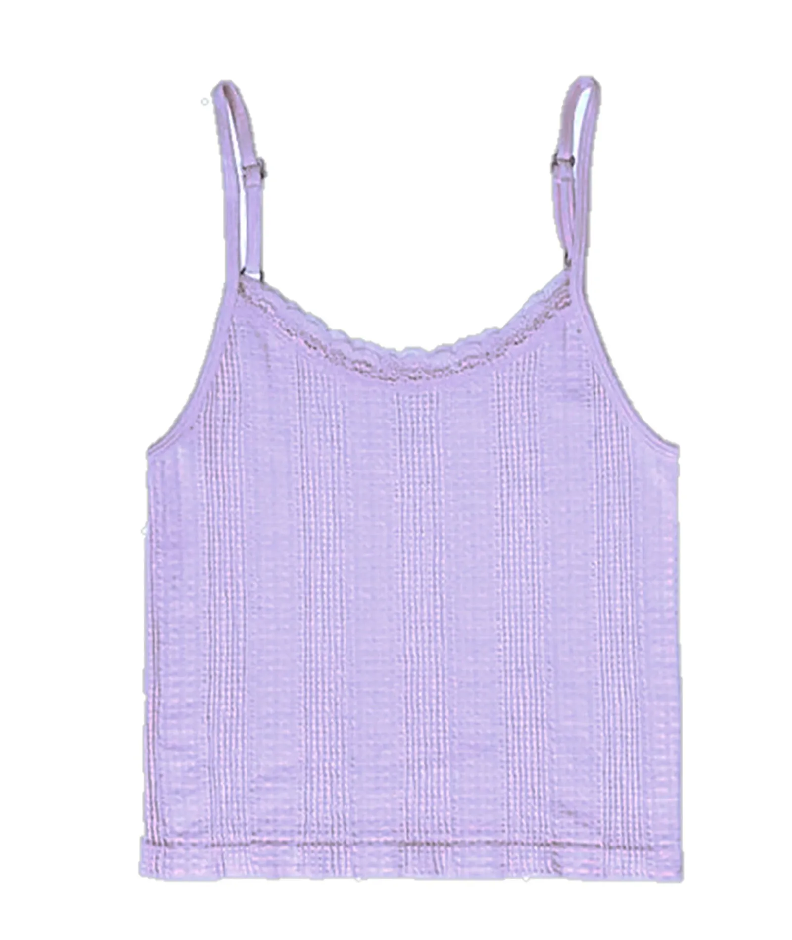 Brandy Lace Trim Tank Girls