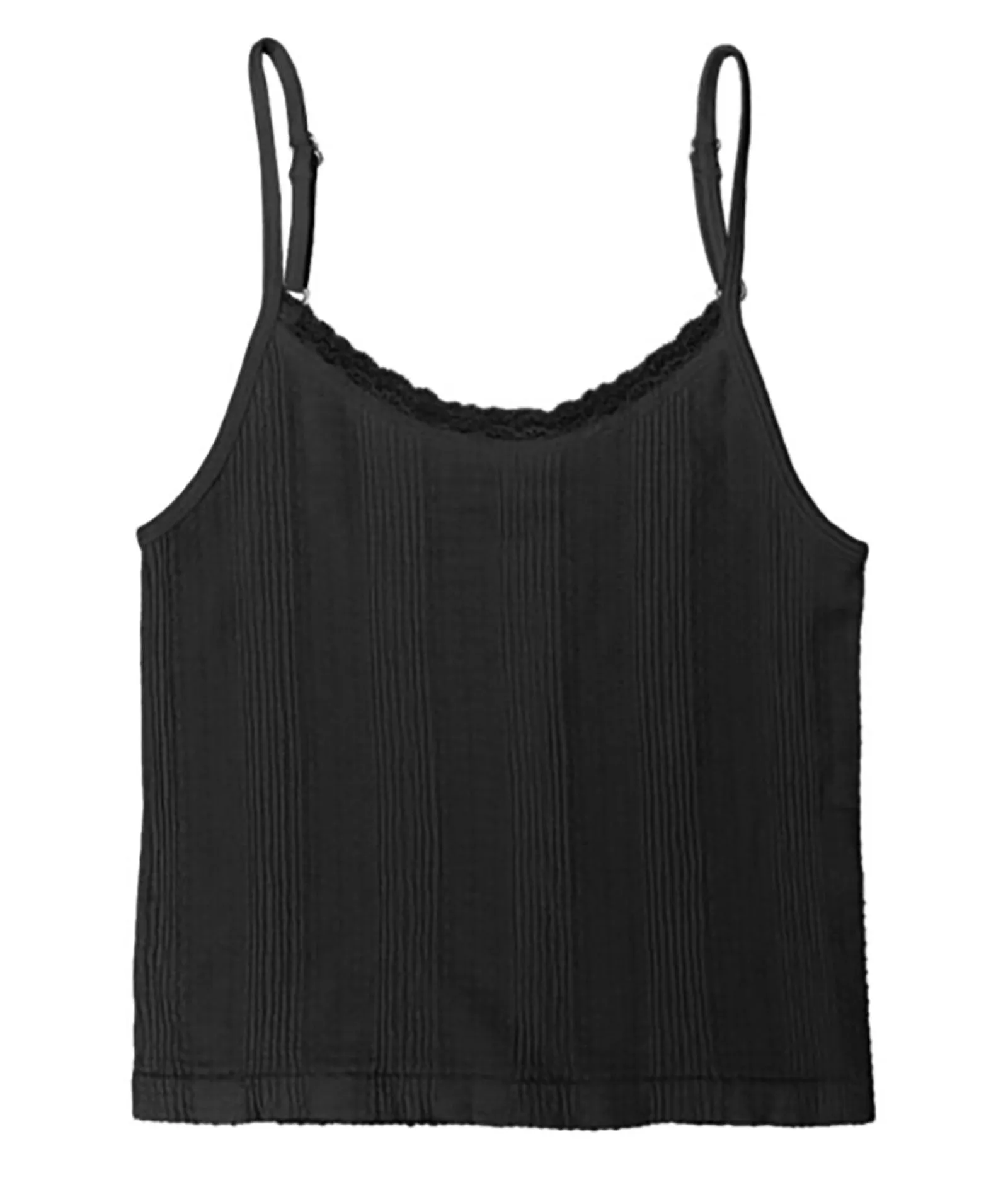 Brandy Lace Trim Tank Girls