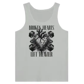 Broken Hearts Unisex Tank Top