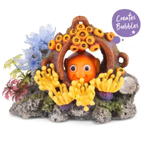 Bubbling Coral With Hidden Fish Tank Ornament