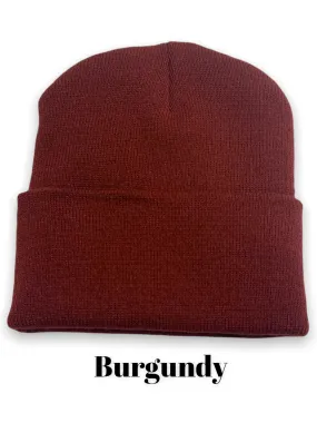 Burgundy Beanie