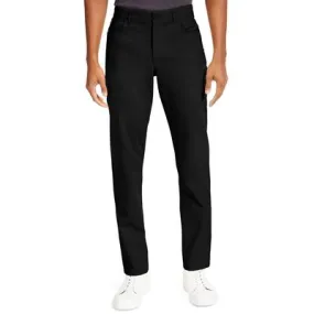 Calvin Klein Mens Slim fit Chinos Pants 32 / 32 Black Solid Stretch