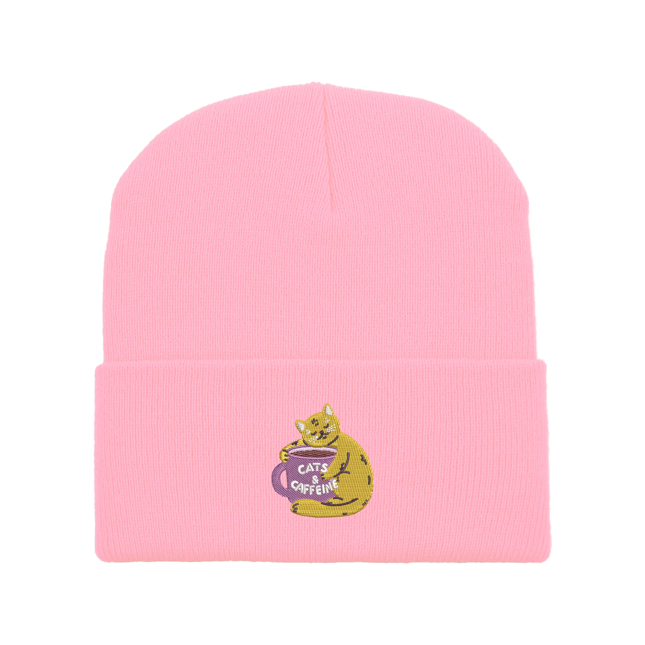 Cats & Caffeine Beanie