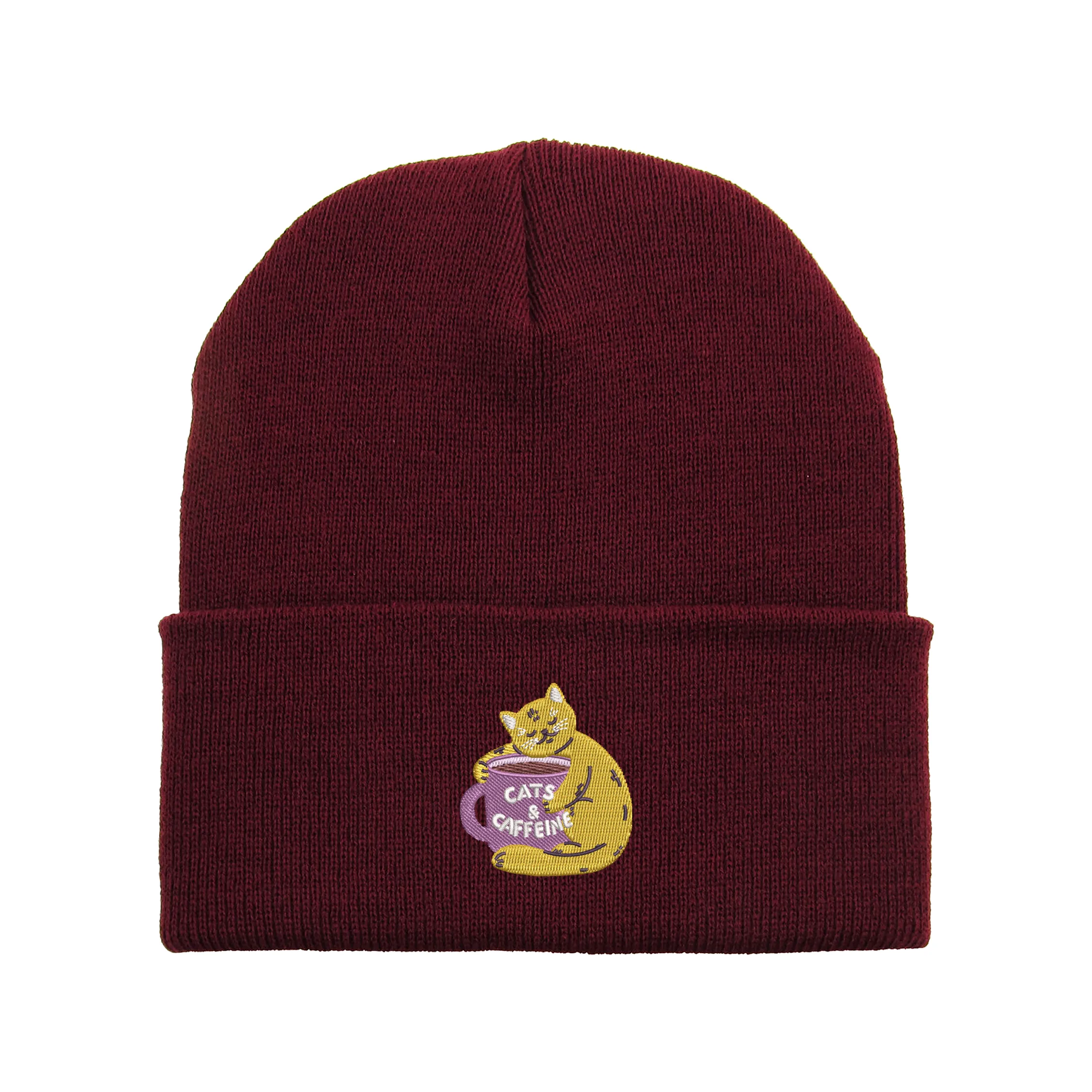 Cats & Caffeine Beanie