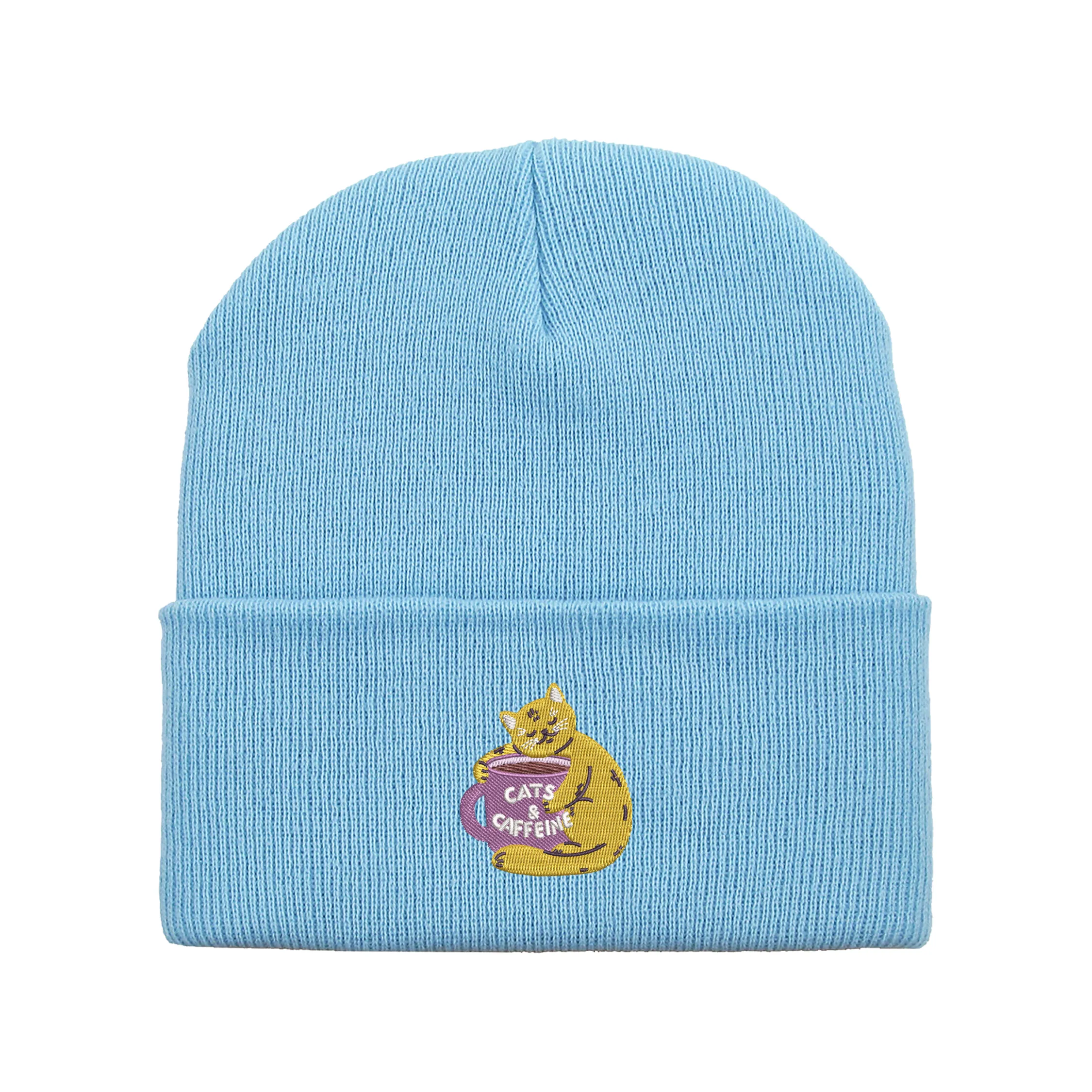 Cats & Caffeine Beanie