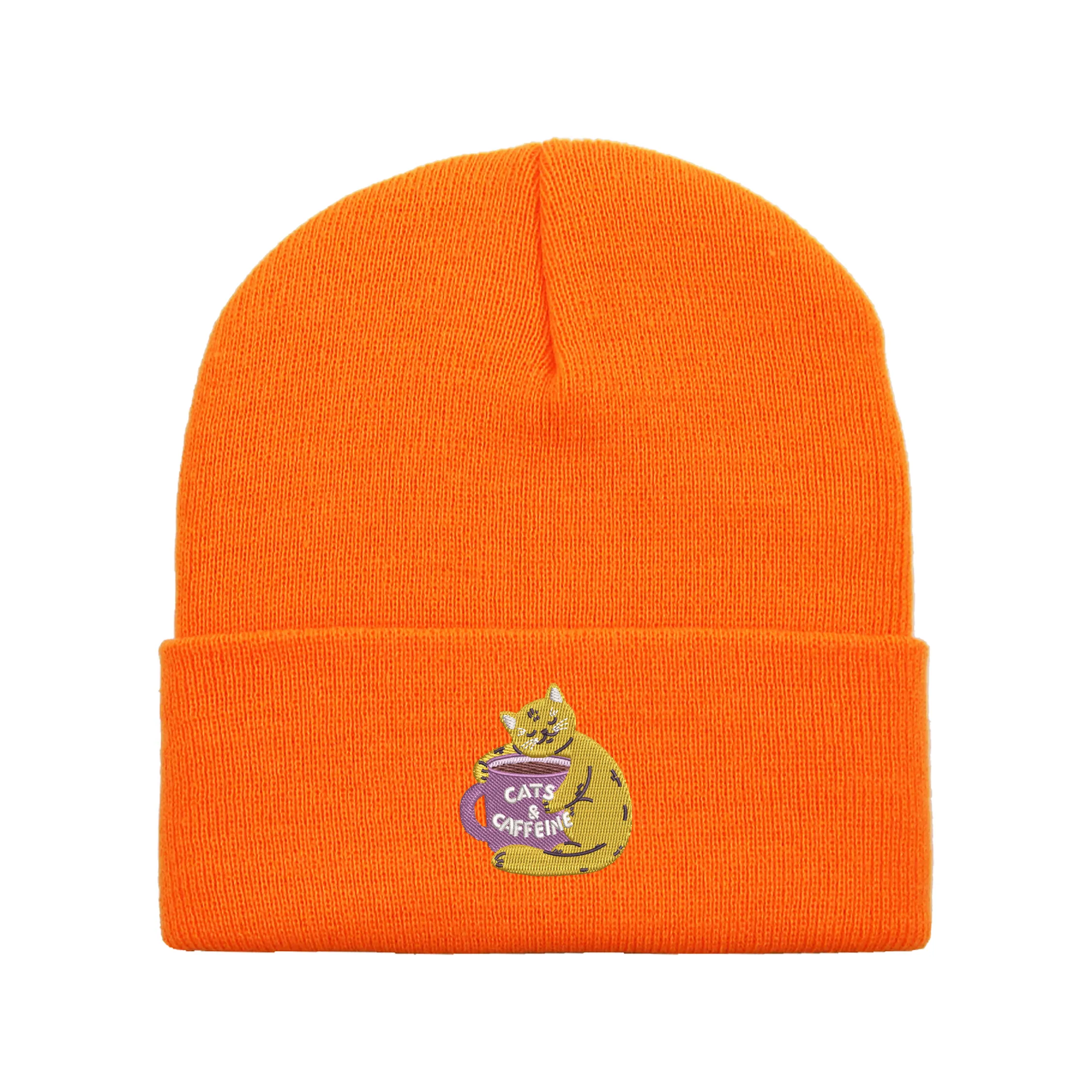 Cats & Caffeine Beanie