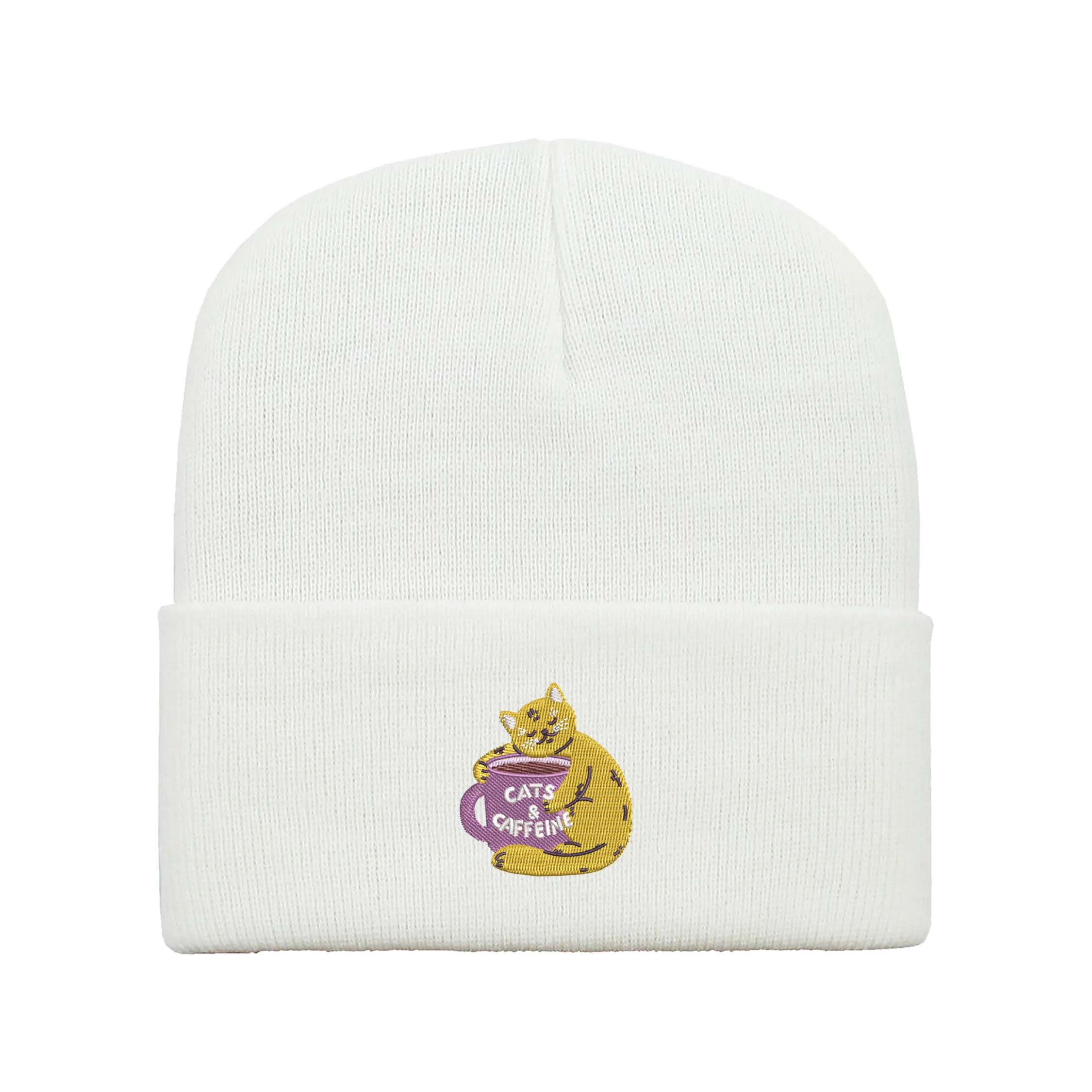Cats & Caffeine Beanie