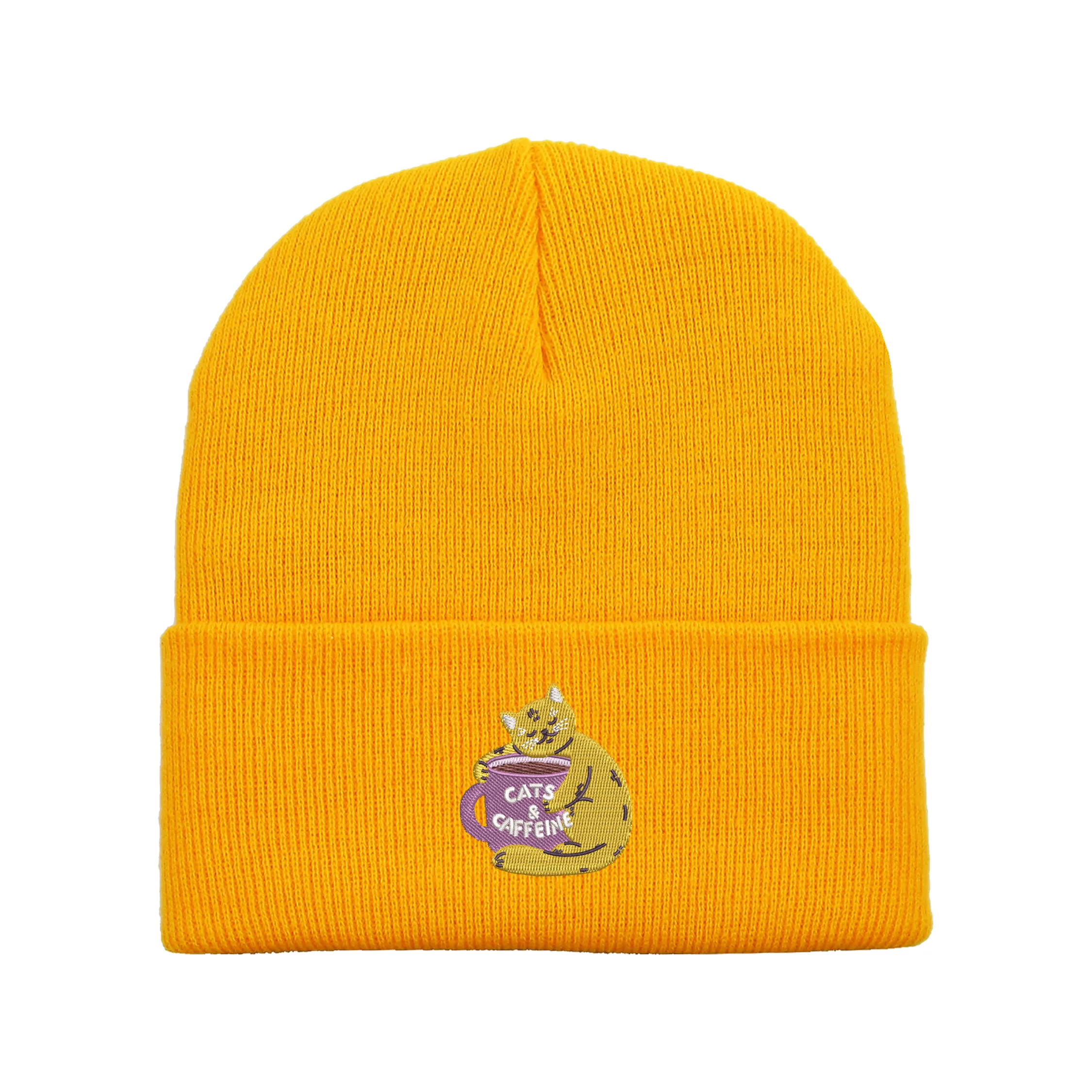 Cats & Caffeine Beanie