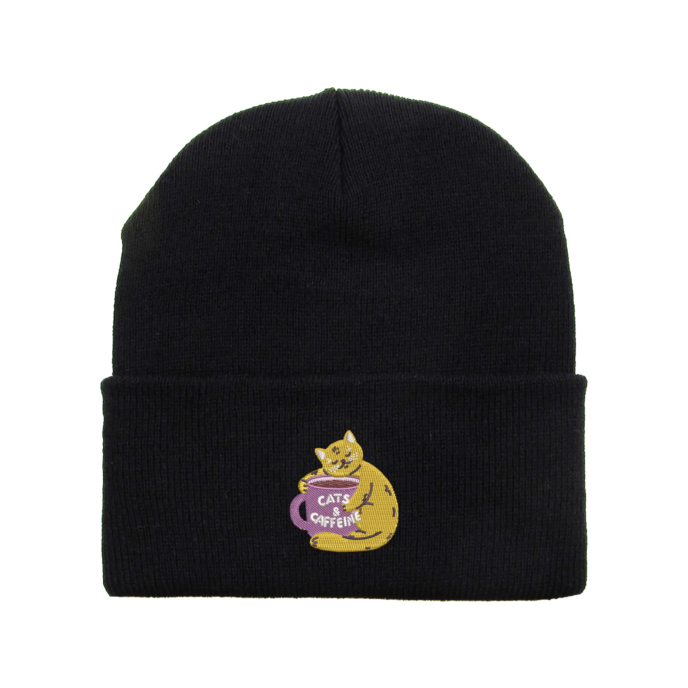Cats & Caffeine Beanie