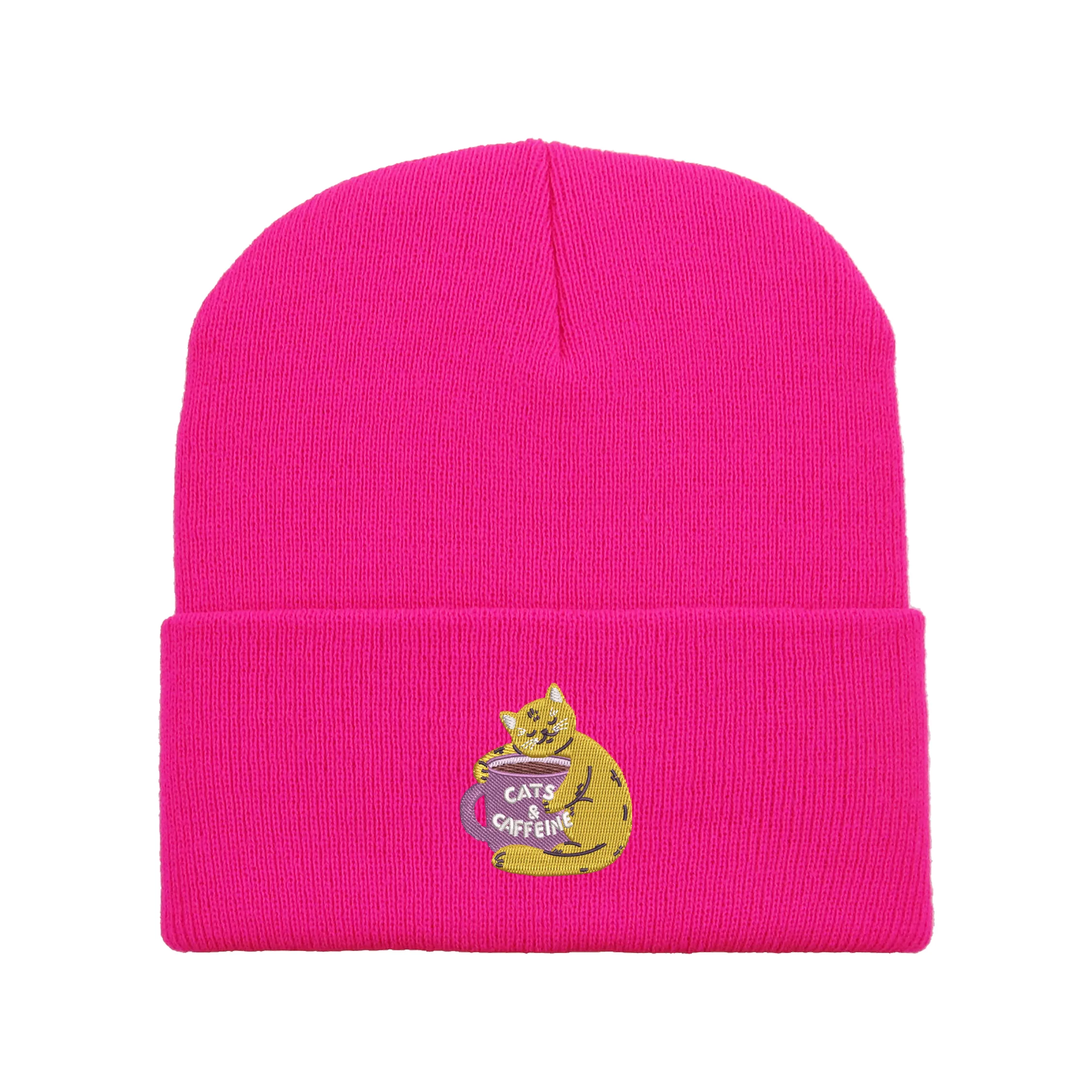 Cats & Caffeine Beanie