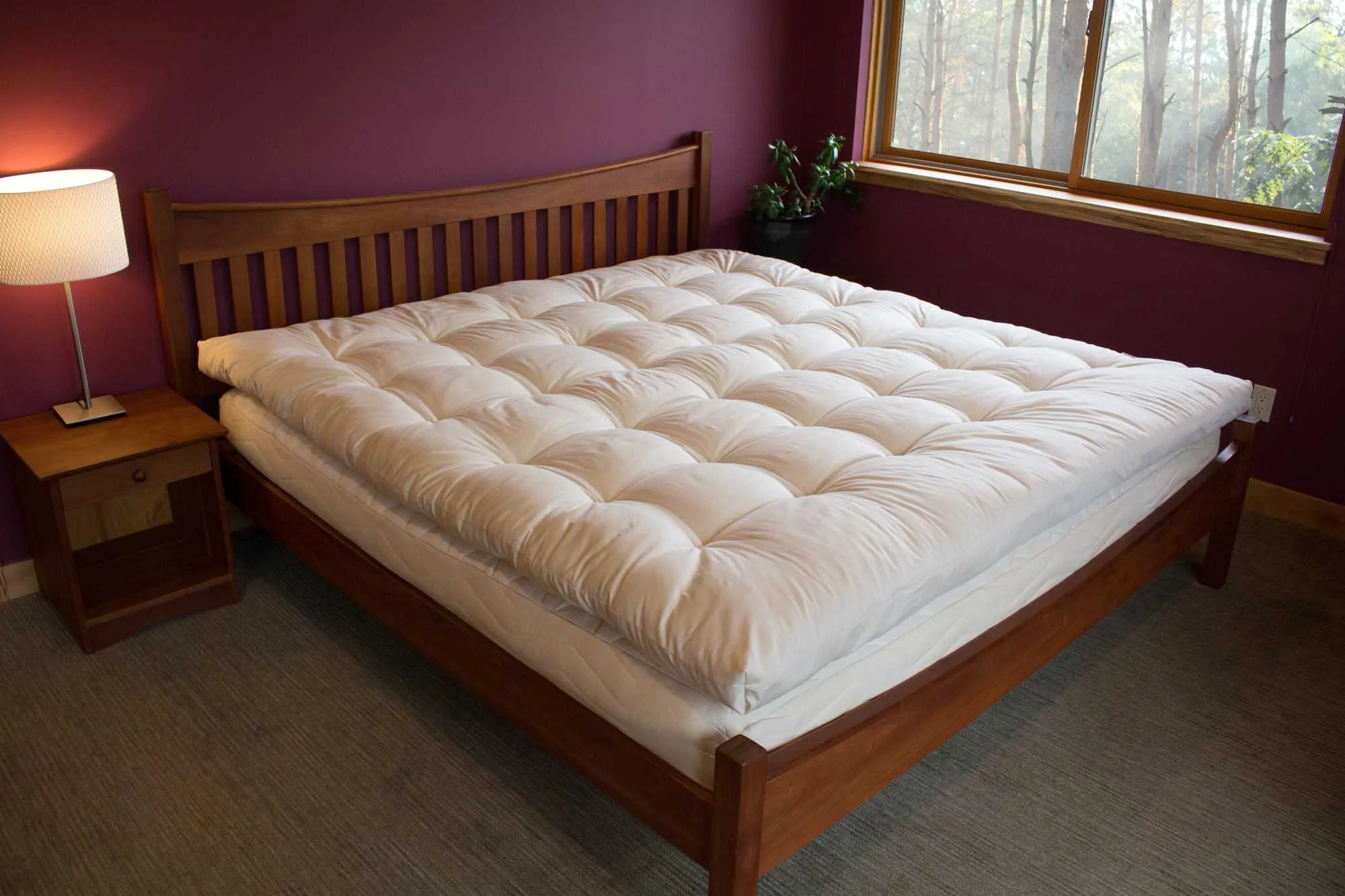 Certified Organic Quilted Topper