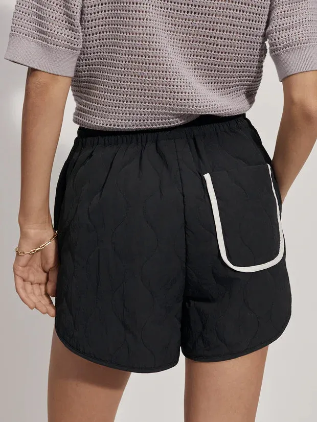 Connel Quilt Short Black