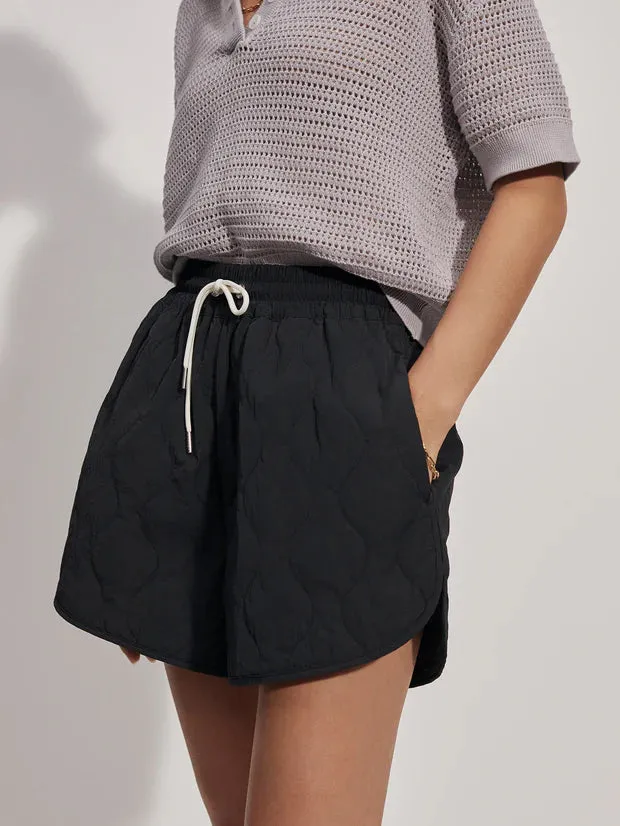 Connel Quilt Short Black