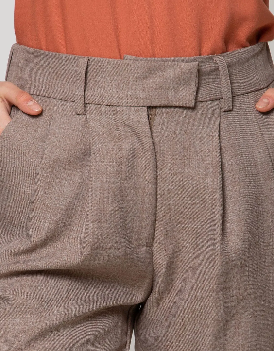 Connexion Chinos Pants Milano Wide Waist Band