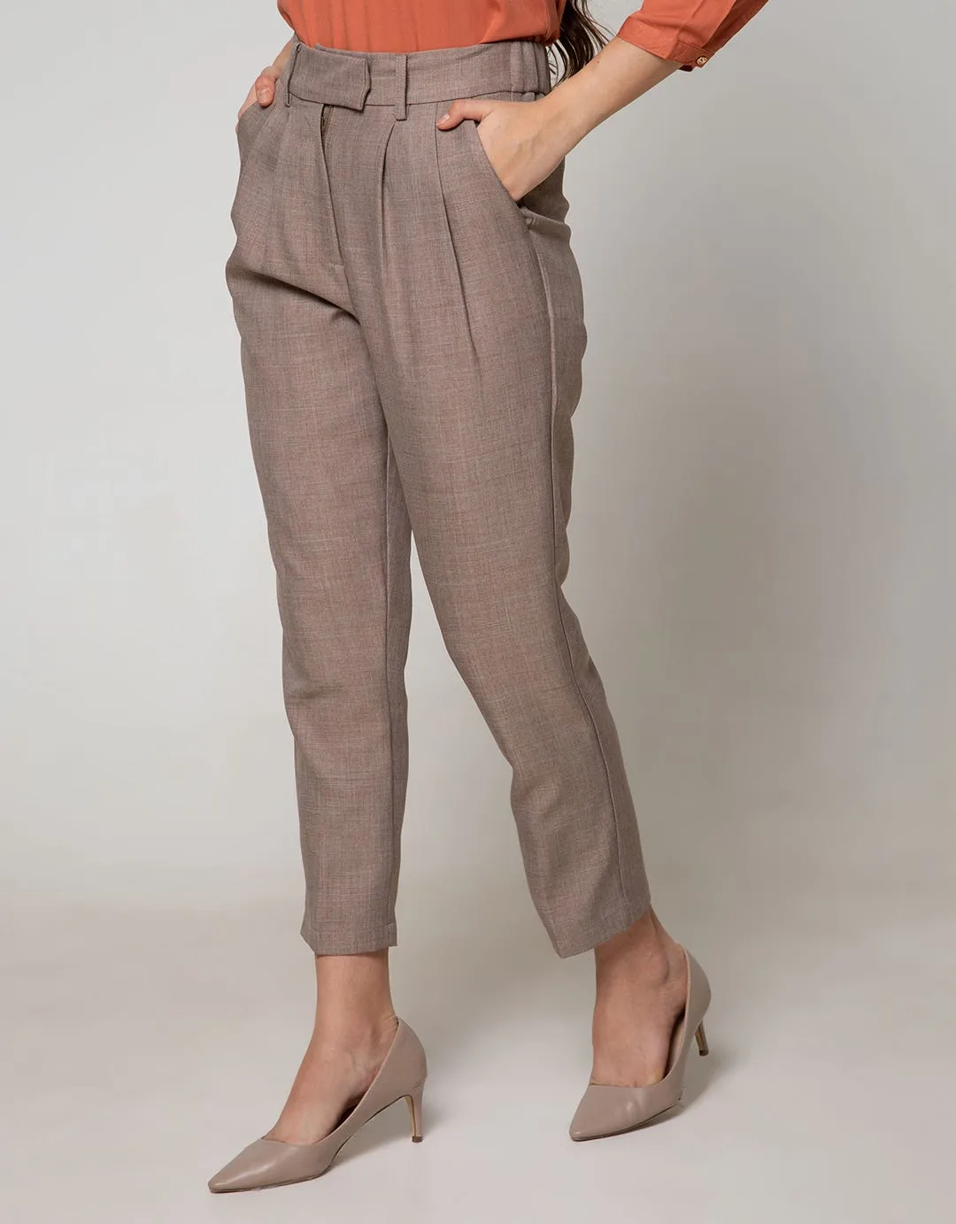 Connexion Chinos Pants Milano Wide Waist Band