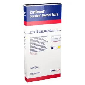 Cutimed Sorbion Sachet Extra Dressing 20cm x 10cm x5
