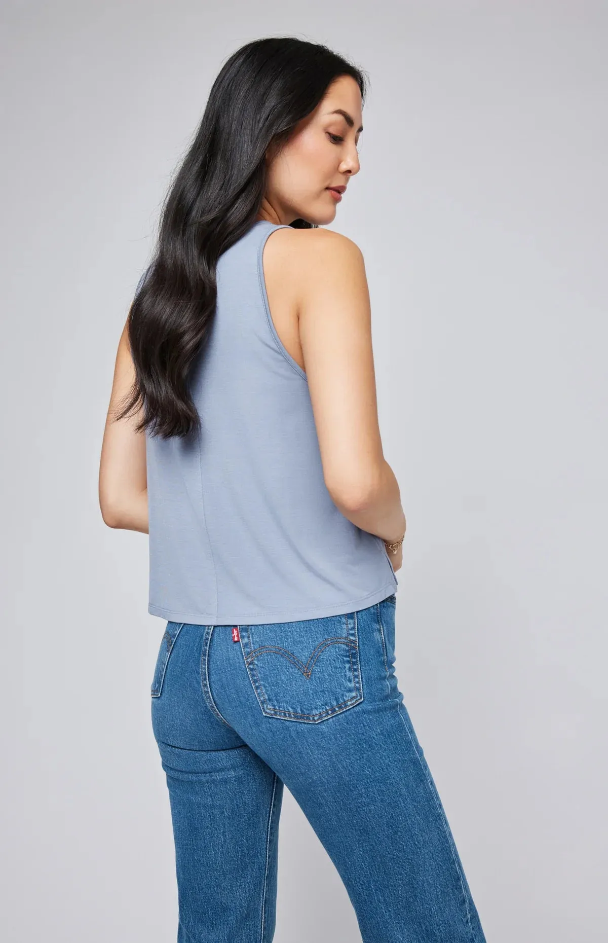 Diana Tank-Blue