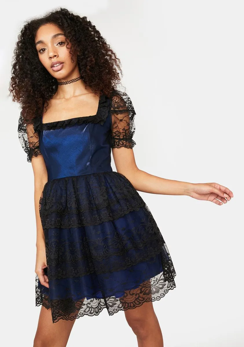 Dressed To Kiss Mini Dress