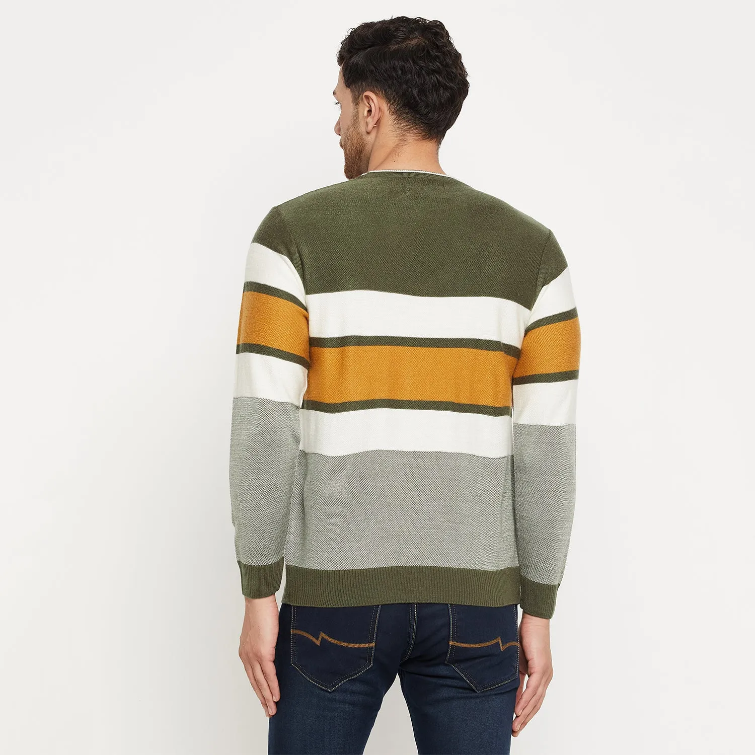 Duke Stardust Men Full Sleeve Round Neck Pullover (SDS2092R)