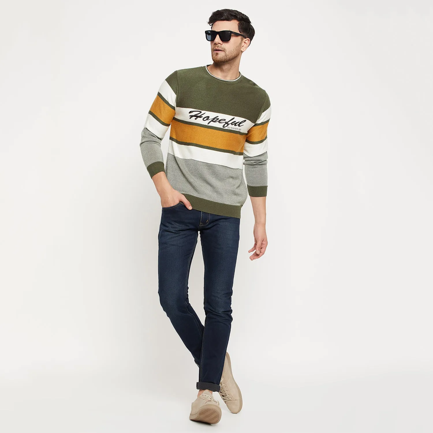 Duke Stardust Men Full Sleeve Round Neck Pullover (SDS2092R)