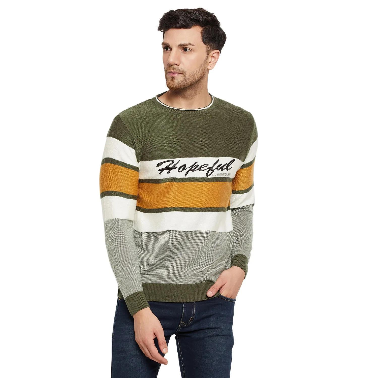 Duke Stardust Men Full Sleeve Round Neck Pullover (SDS2092R)
