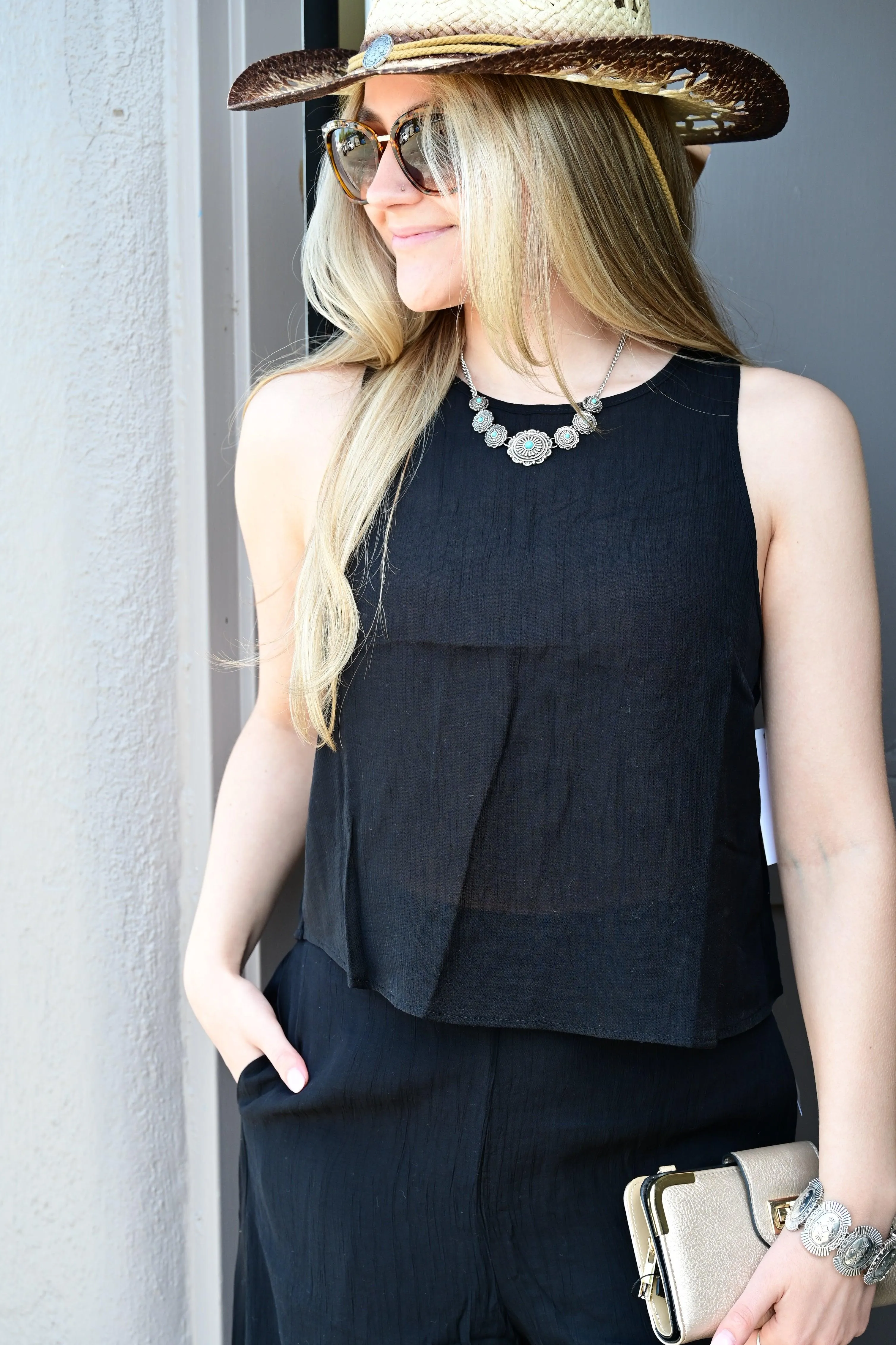 Dusty Boots Tank/Pant Set