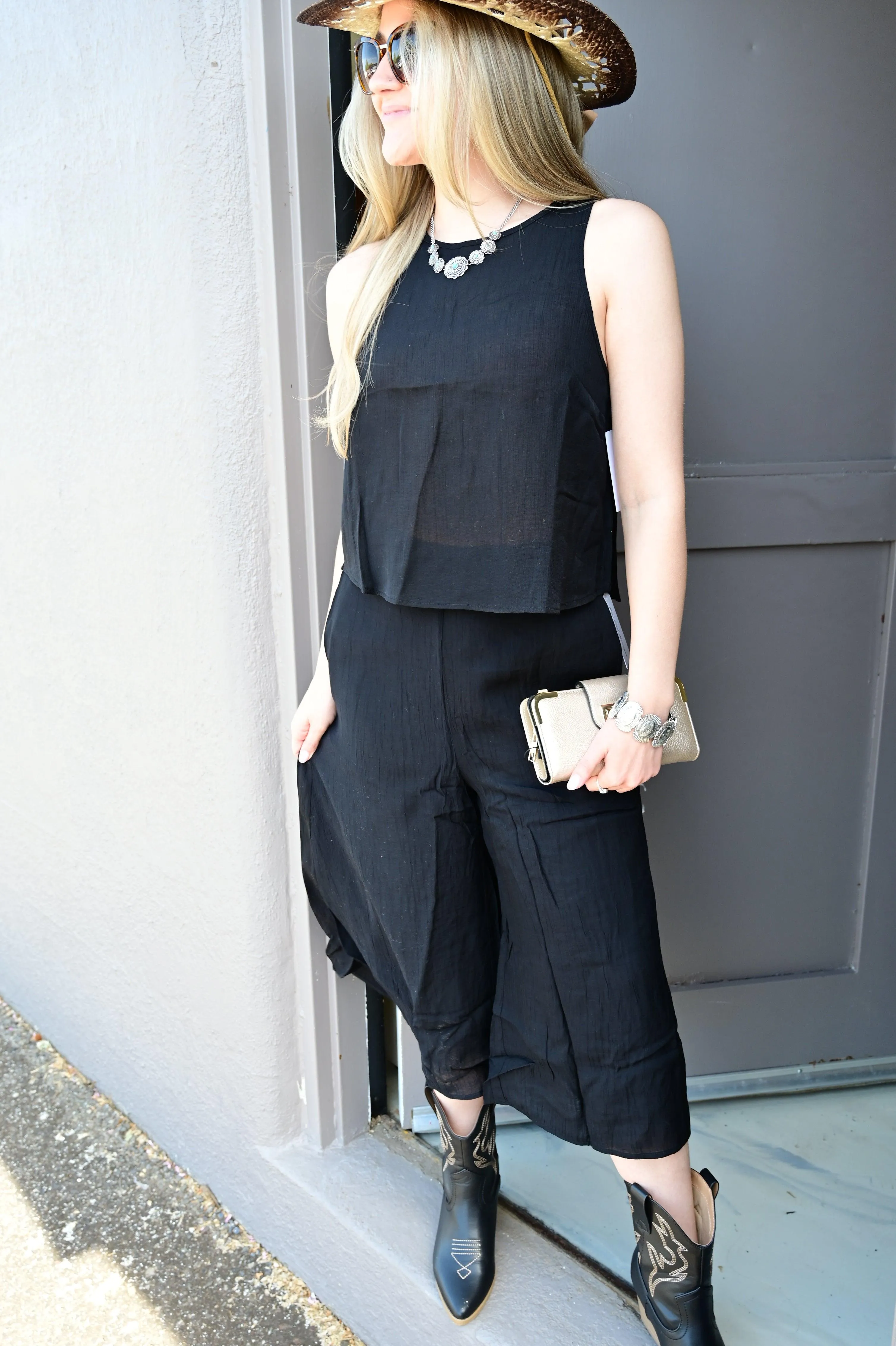 Dusty Boots Tank/Pant Set
