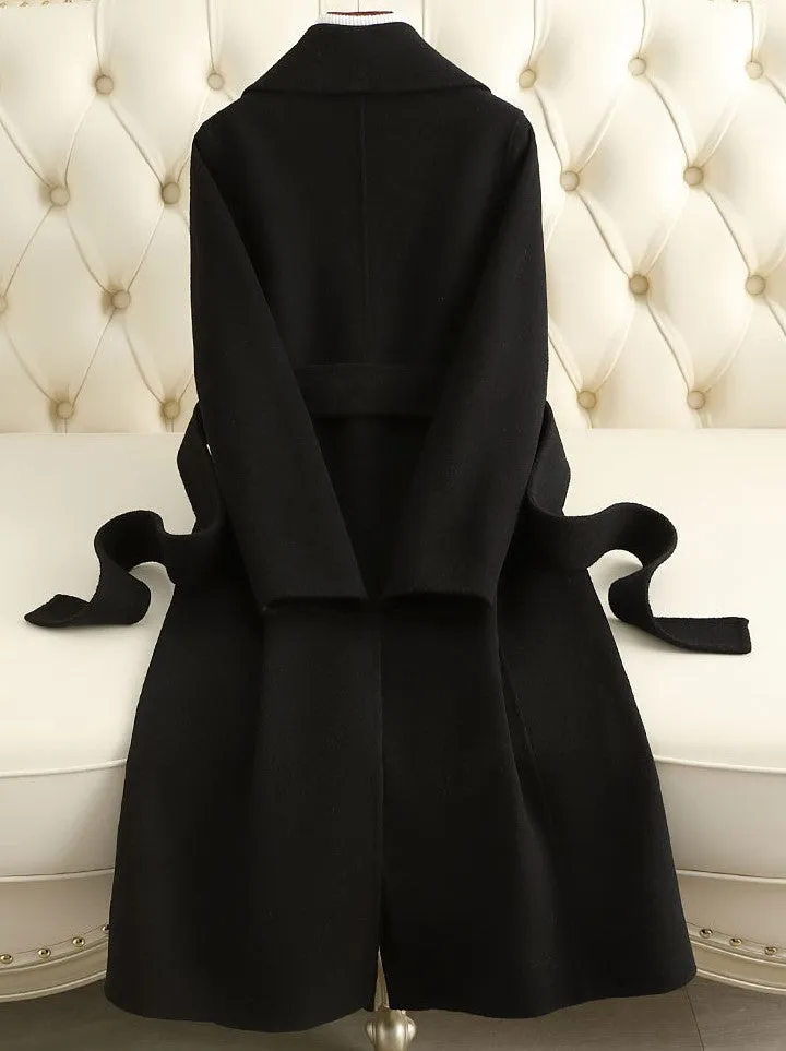 Elegante Mantel met Riem