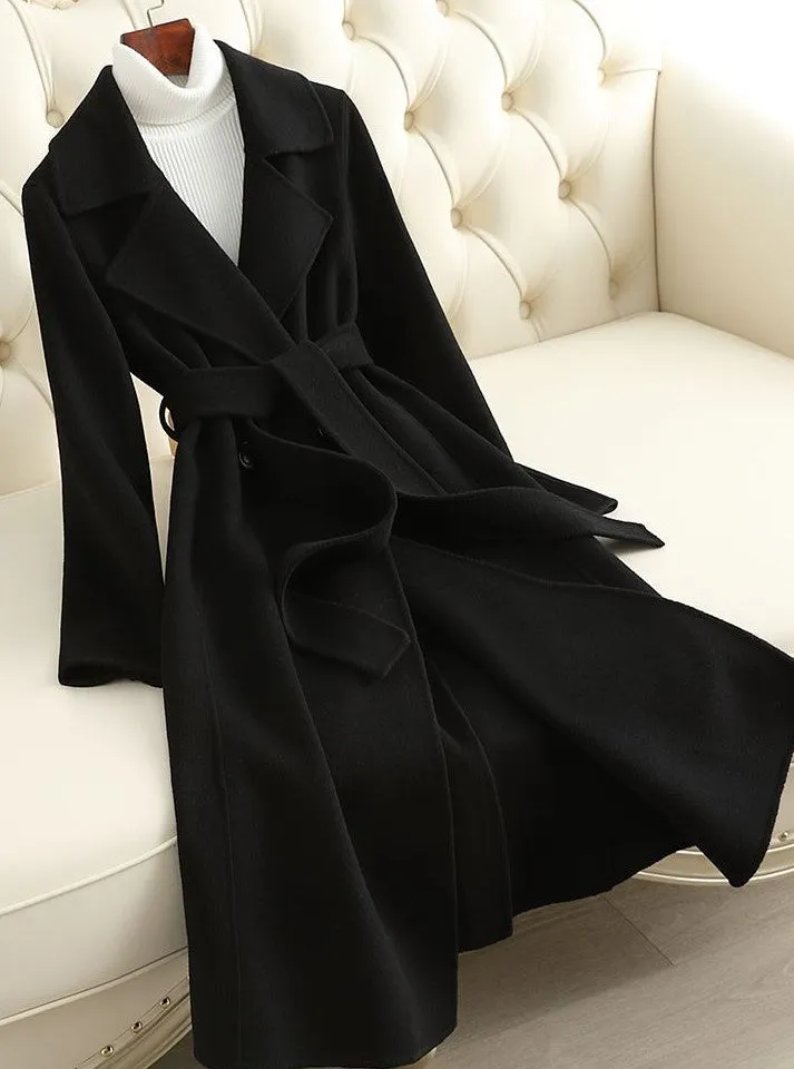 Elegante Mantel met Riem