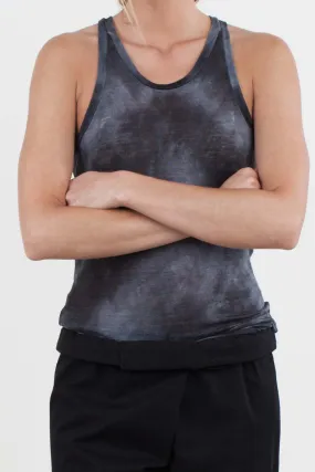 Emerson Fry Racerback Tank - Storm Cloud Linen