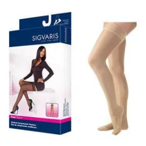 EverSheer Thigh-High with Grip-Top, 20-30, Large, Short, Closed, Natural